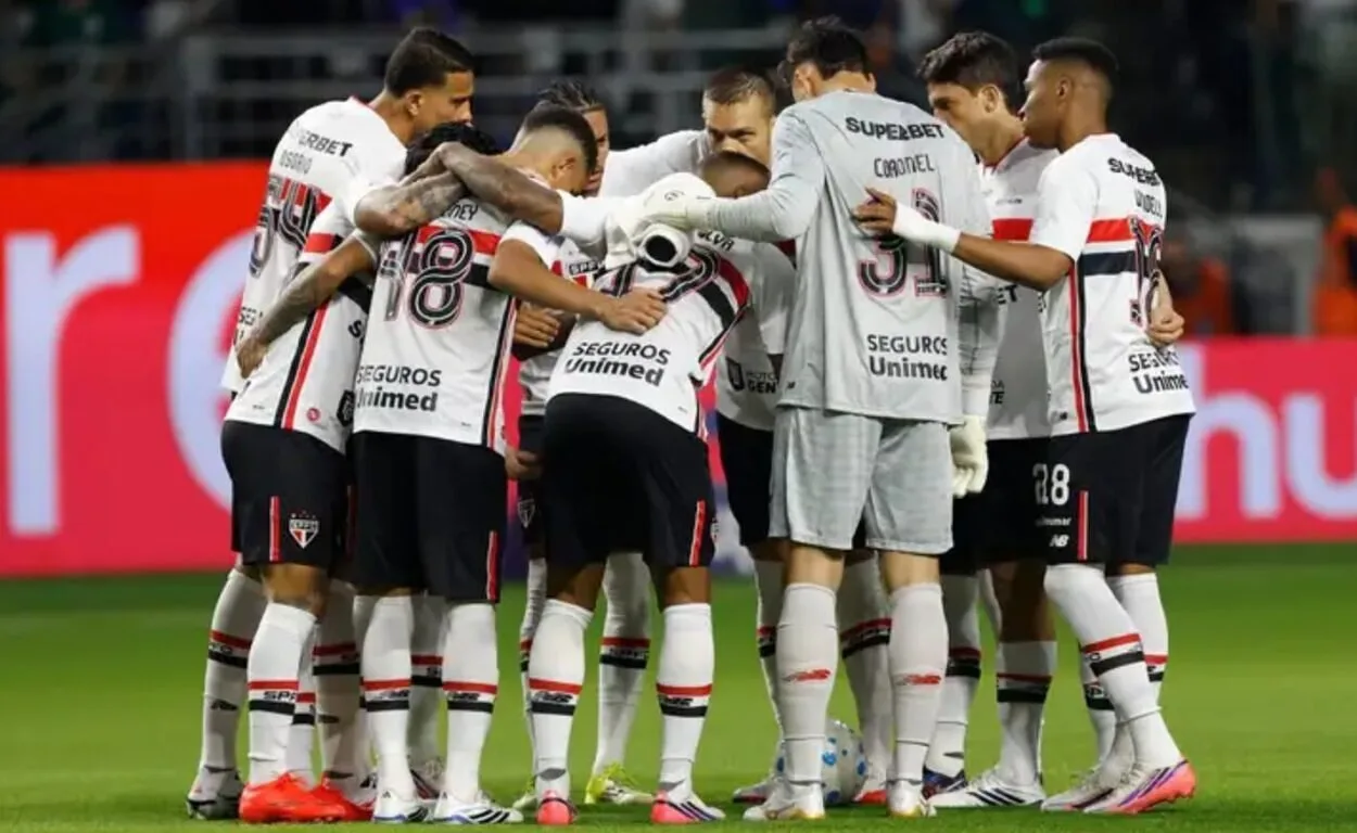 Jogadores do São Paulo