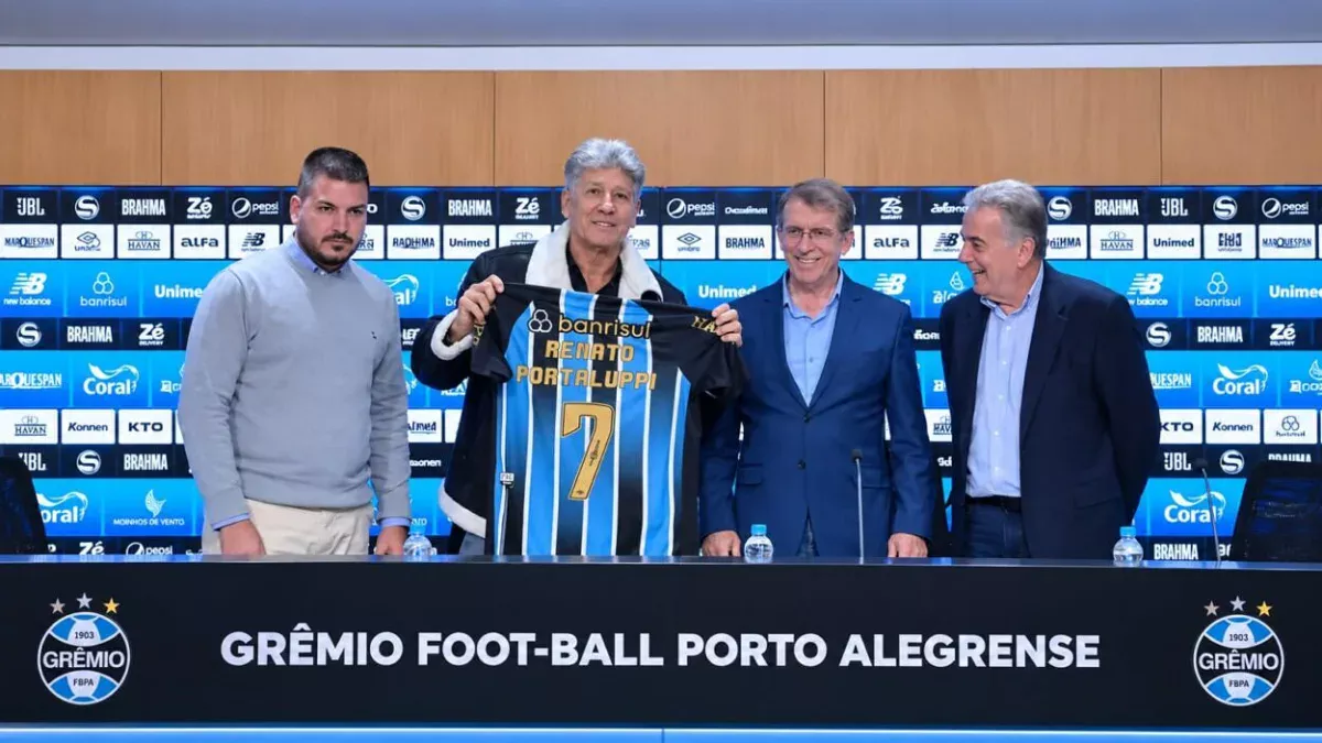 Rafael Lima, Renato Portaluppi, Odorico Roman Jr, Paulo Pelaipe