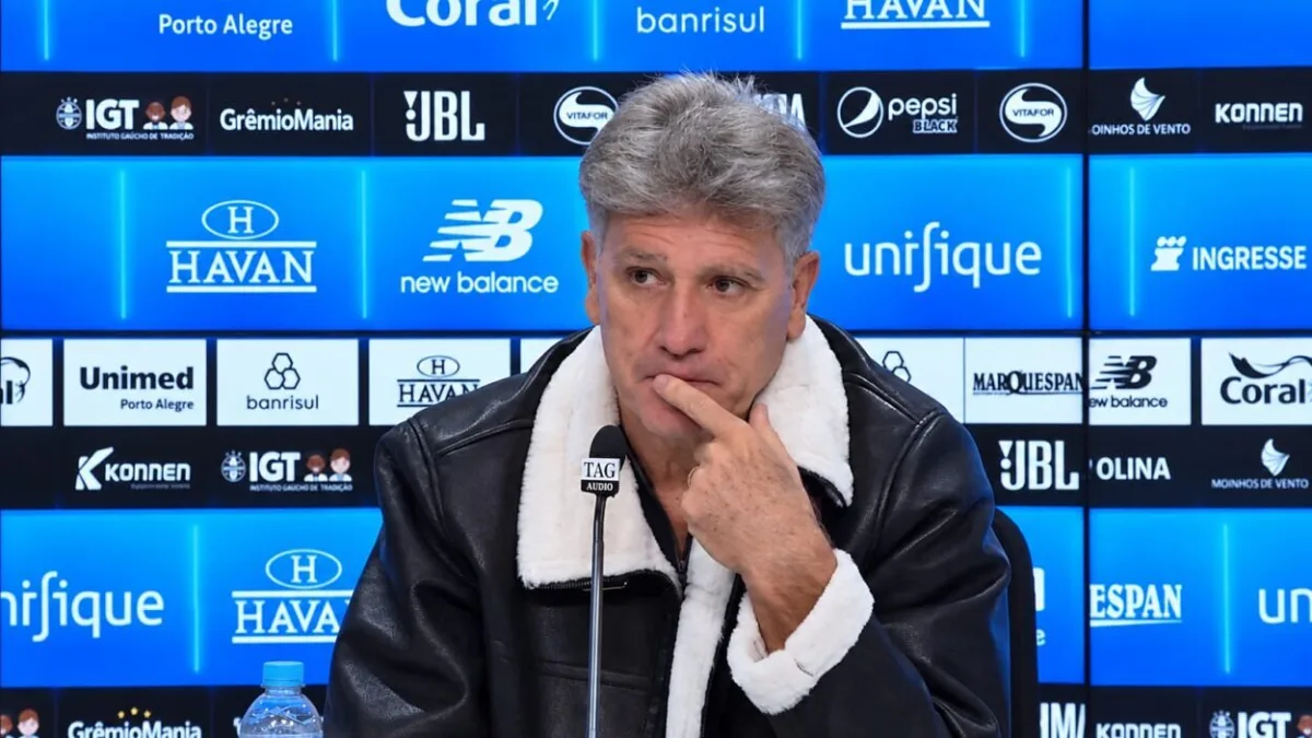 Renato Portaluppi, treinador do Grêmio