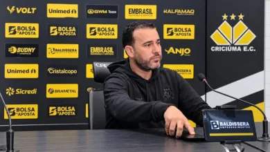 Thiago Gasparino é o executivo de futebol do Criciúma Esporte Clube