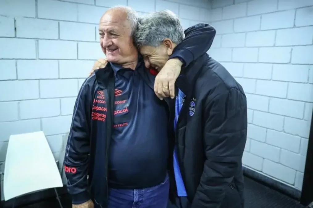 Felipão adora o Grêmio