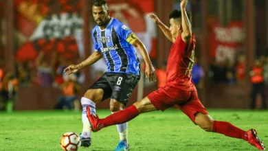 Maicon manda recado para Carlos Vinícius e vibra com o Grêmio: "Tudo normal" Maicon do Grêmio