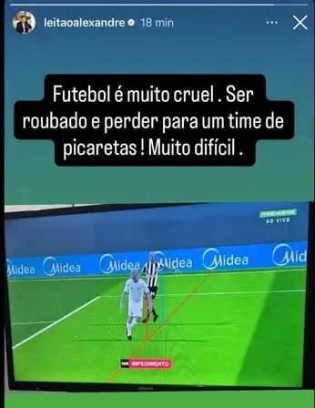 "Time de picaretas": Botafogo se irrita e promete processar dirigente do Grêmio