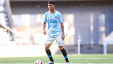 Luiz Fermino é destaque do Grêmio sub-17.
