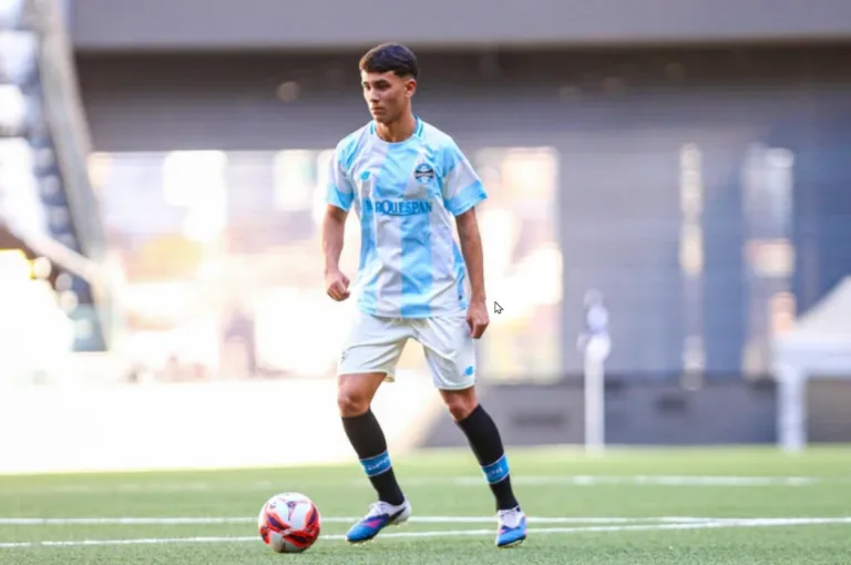 Luiz Fermino é destaque do Grêmio sub-17.