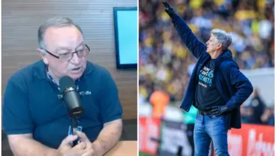 Pedro Ernesto: Renato teria colocado o cargo à disposição no Grêmio após derrota Pedro Ernesto critica Renato