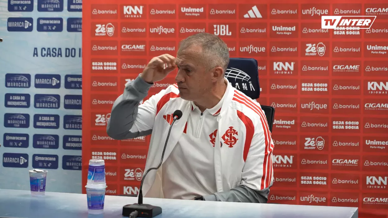 Eduardo Baptista, técnico do Inter