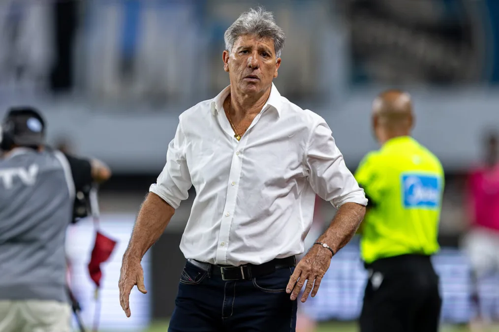 Zona Mista - Notícias, mercado da bola e bastidores do futebol Renato Portaluppi, técnico do Grêmio — Renato Portaluppi — , técnico do Grêmio