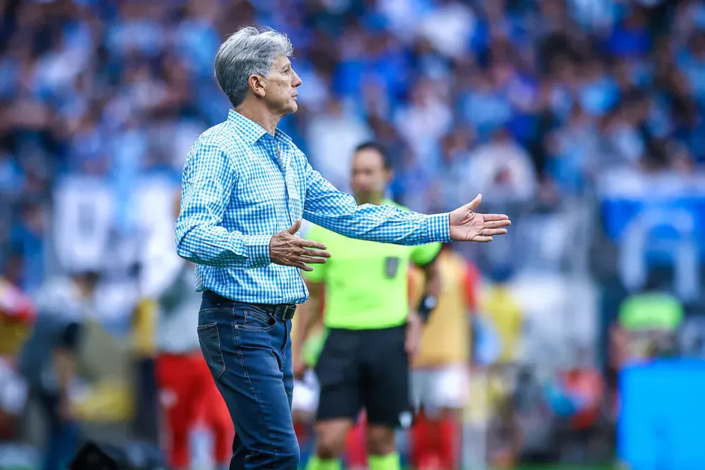 Renato Portaluppi, técnico do Grêmio