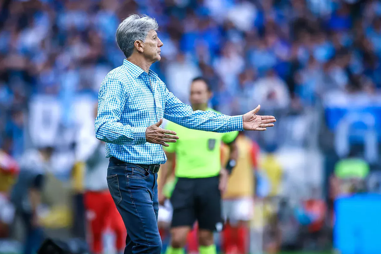 Renato Portaluppi, técnico do Grêmio