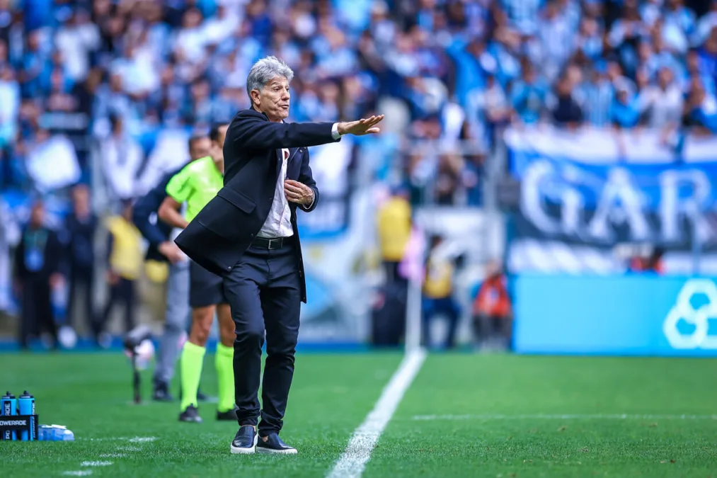 Zona Mista - Notícias, mercado da bola e bastidores do futebol Renato Portaluppi, técnico do Grêmio