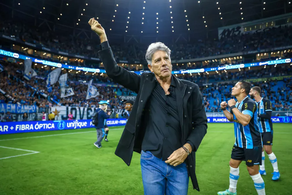 Renato Portaluppi, técnico do Grêmio