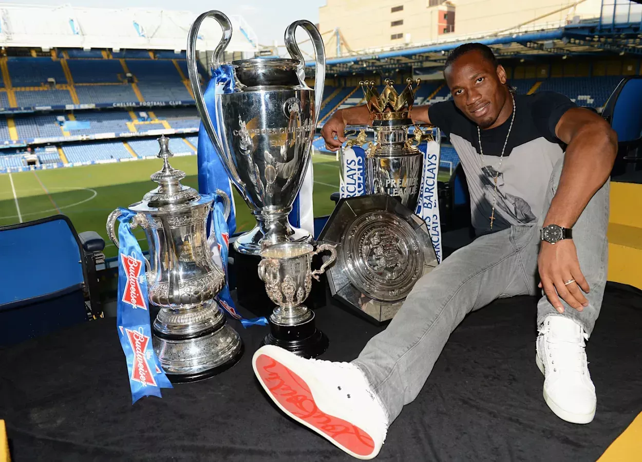 Drogba — , ex-jogador do Chelsea