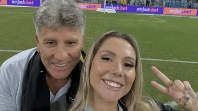 "Mas é brincadeira!": Carol Portaluppi mostra bronca de Renato após vazar anúncio Renato Portaluppi