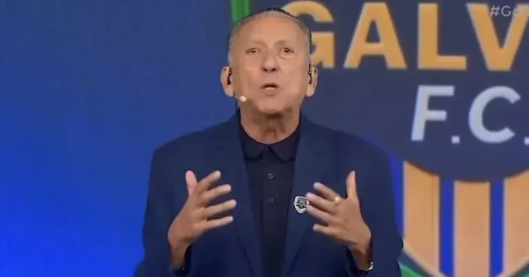 Galvão Bueno em comentário de Inter 2x1 Corinthians