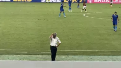 Vídeo mostra reações de Renato durante o empate do Grêmio contra o Remo Renato pelo Grêmio