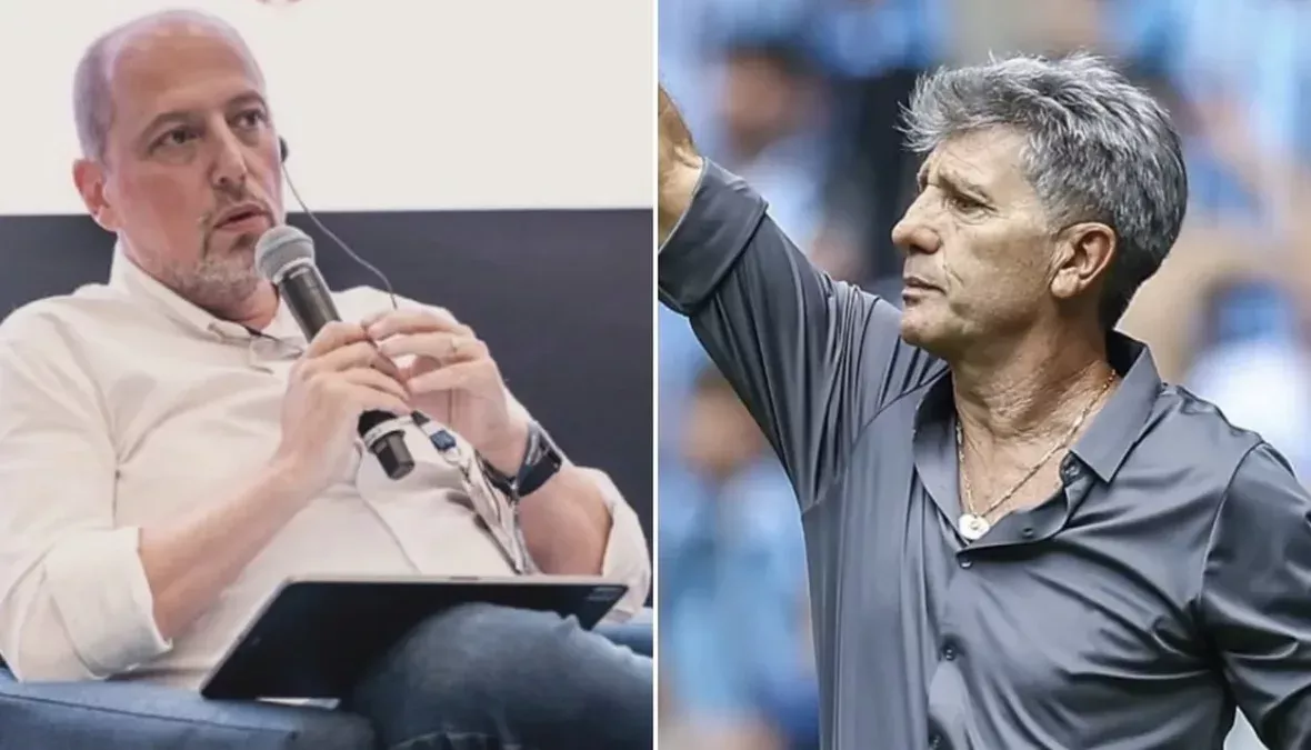 Alessandro Barcellos, presidente do Inter — Alessandro Barcellos — , presidente do Inter