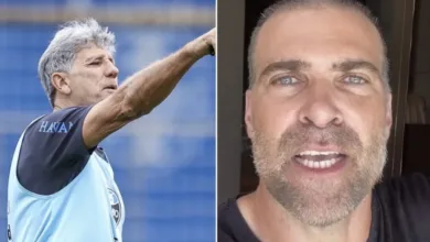 Pilhado aprova manifestação política de Renato após o Gre-Nal: "Tem personalidade" Renato e Pilhado