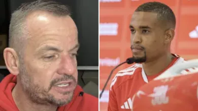 Vaguinha celebra novo momento de Alerrandro no Inter: "A gente vê evolução" Vagner Martins – Vaguinha, jornalista; Alerrandro, atacante do Inter; e Vagner Martins – Vaguinha, jornalista — Alerrandro, atacante do Inter