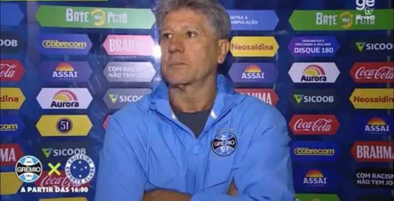 Renato Portaluppi, técnico do Grêmio