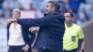 Técnico do Cruzeiro tem conversa próxima com jovem do Grêmio na zona mista da Arena Grêmio perde em casa