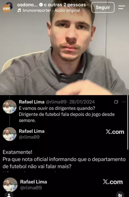 Rafael Lima, diretor de futebol do Grêmio