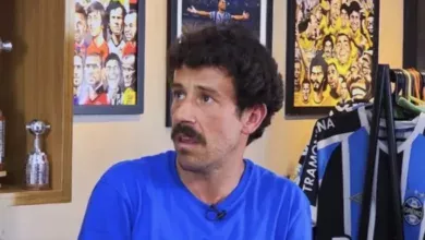 Duda Garbi se preocupa com o Grêmio após os jogos de sábado: "Estamos na UTI" Duda Garbi pelo Grêmio