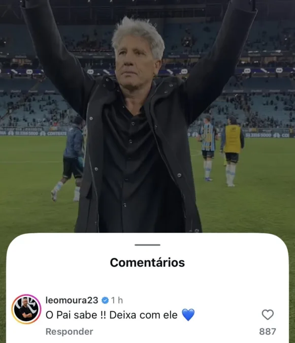 Renato Portaluppi, técnico do Grêmio