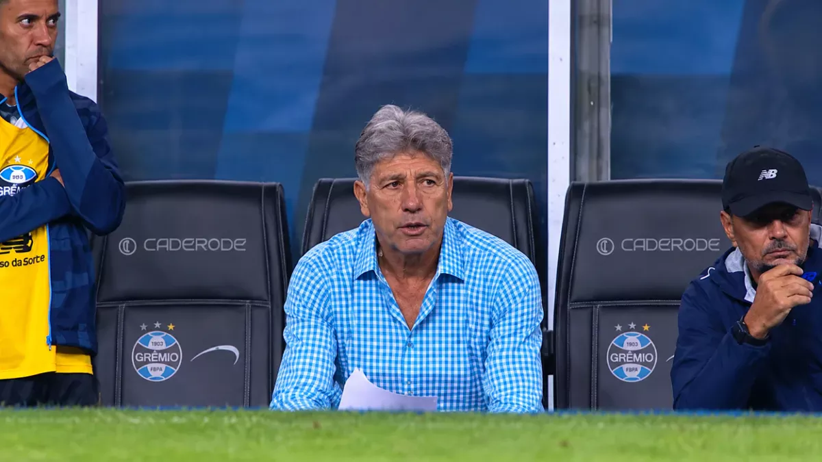 Renato Portaluppi, técnico do Grêmio — Renato Portaluppi — , técnico do Grêmio