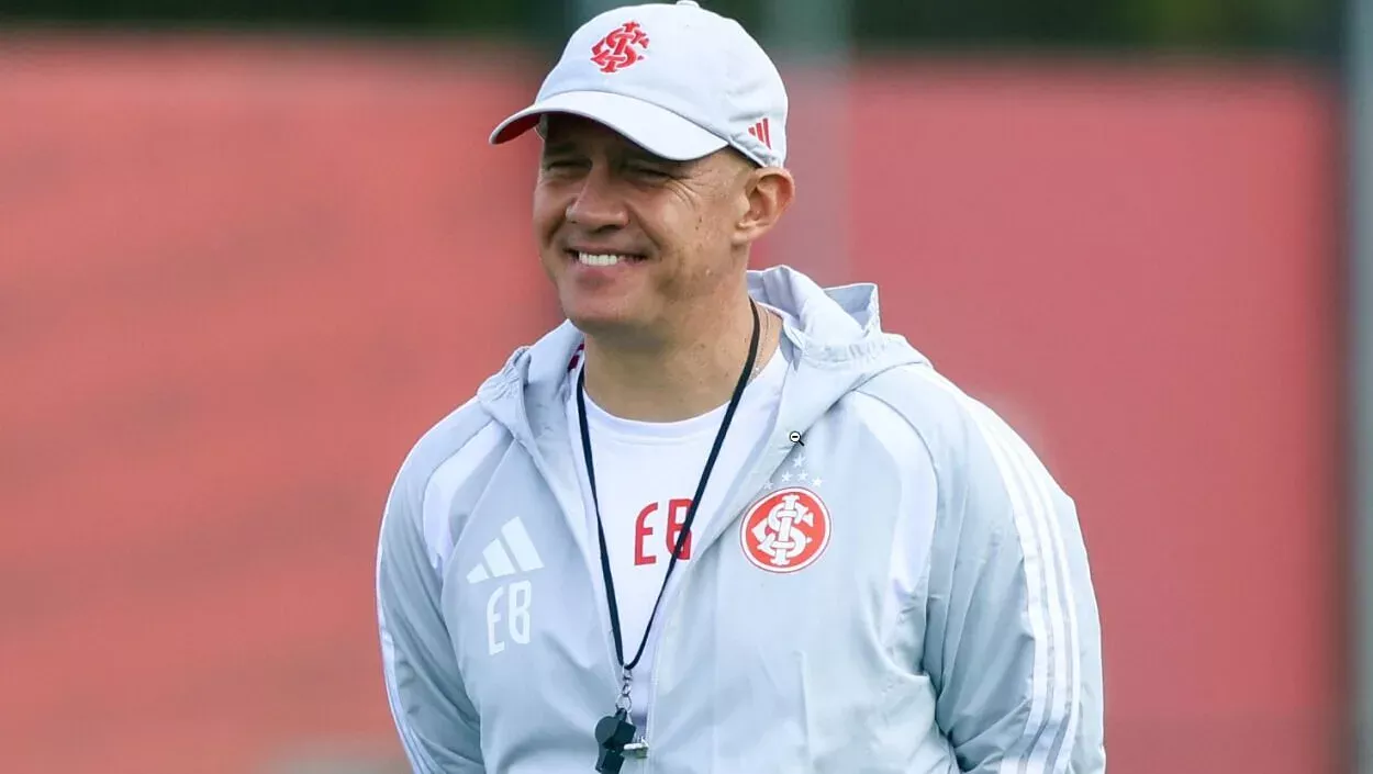 Eduardo Baptista, técnico do Inter