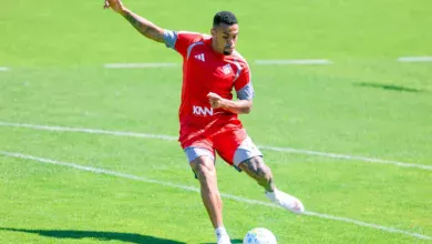 Novo titular? Inter abre a semana divulgando gol de Alerrandro em treinamento Alerrandro pelo Inter