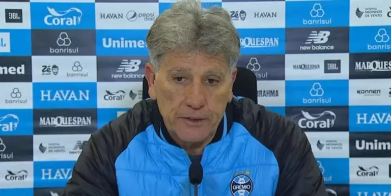 Renato Portaluppi, técnico do Grêmio