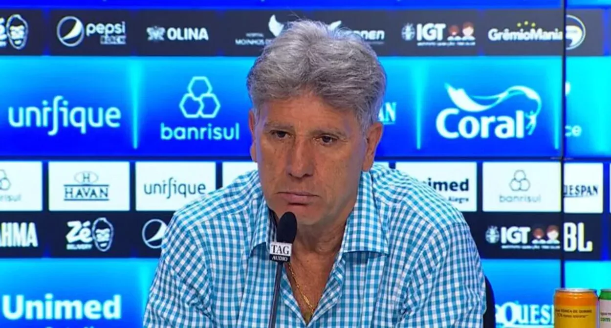 Renato Portaluppi, técnico do Grêmio — Renato Portaluppi — , técnico do Grêmio