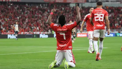 Vaguinha faz relato de atitude de Carbonero após vitória do Inter sobre o Botafogo Johan Carbonero — Carbonero, jogador do Inter