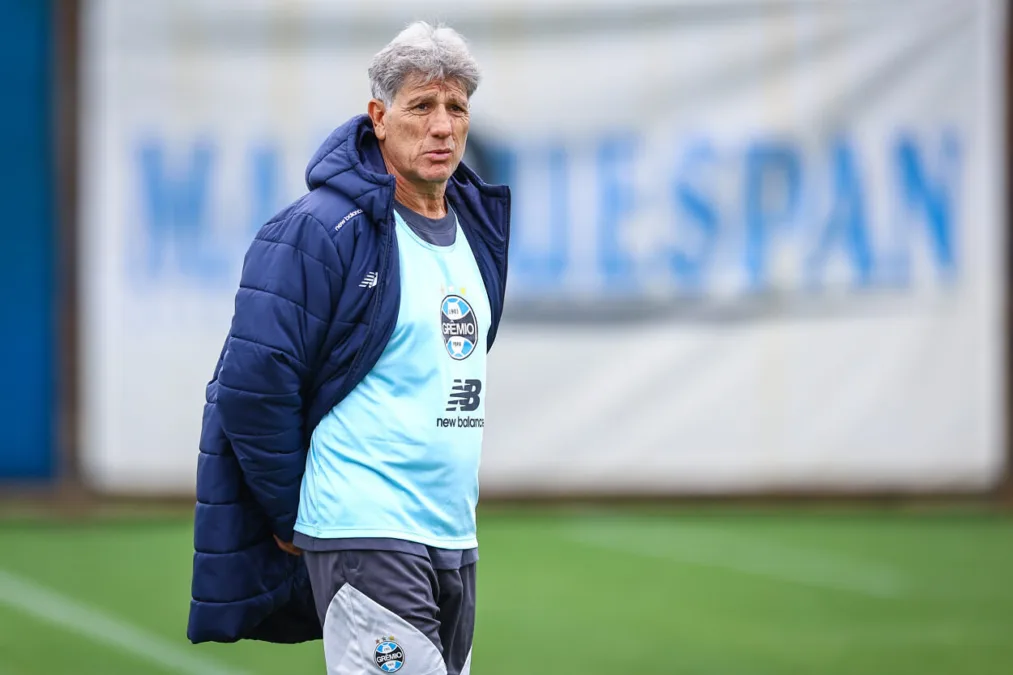 Renato Portaluppi, técnico do Grêmio