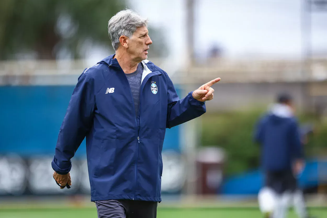 Renato Portaluppi, técnico do Grêmio