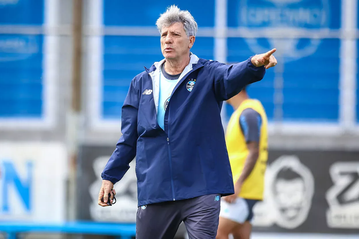 Renato Portaluppi, técnico do Grêmio