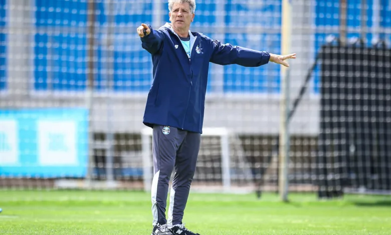 Renato Portaluppi, técnico do Grêmio