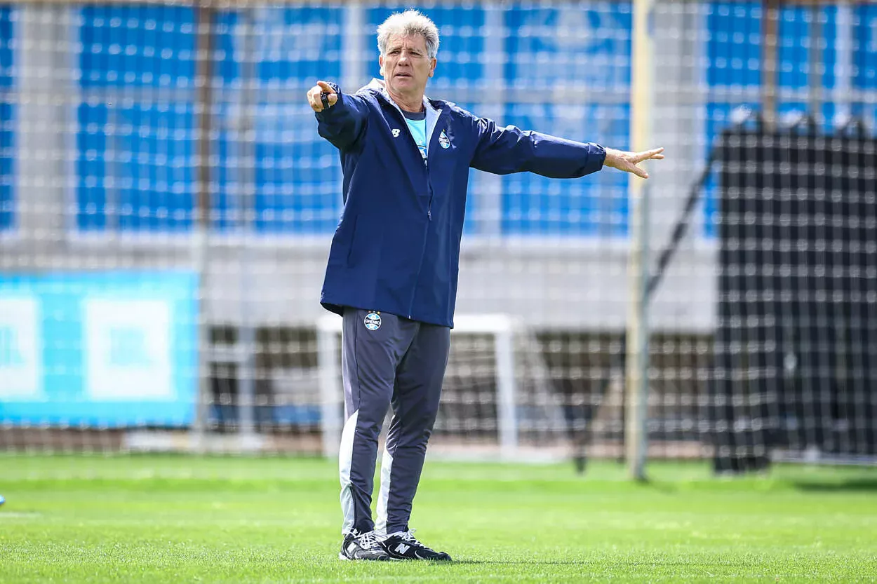 Renato Portaluppi, técnico do Grêmio